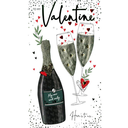 Picture of TO MY VALENTINE HERES TO US